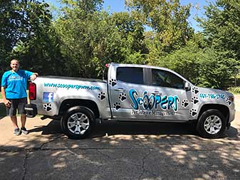 Scoopers Pet Waste Management serving Northeast Dallas suburbs.